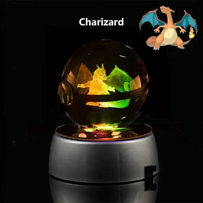 Poke™ - Lampada LED Cristallo Pokémon