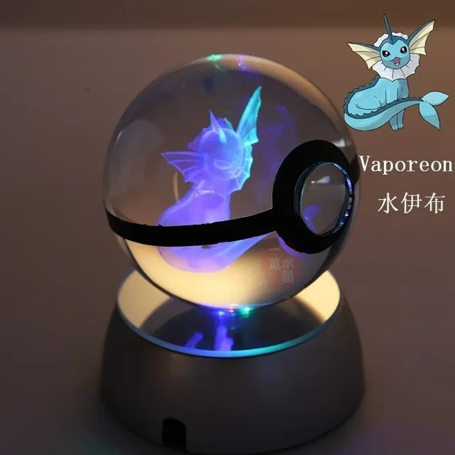 Poke™ - Lampada LED Cristallo Pokémon