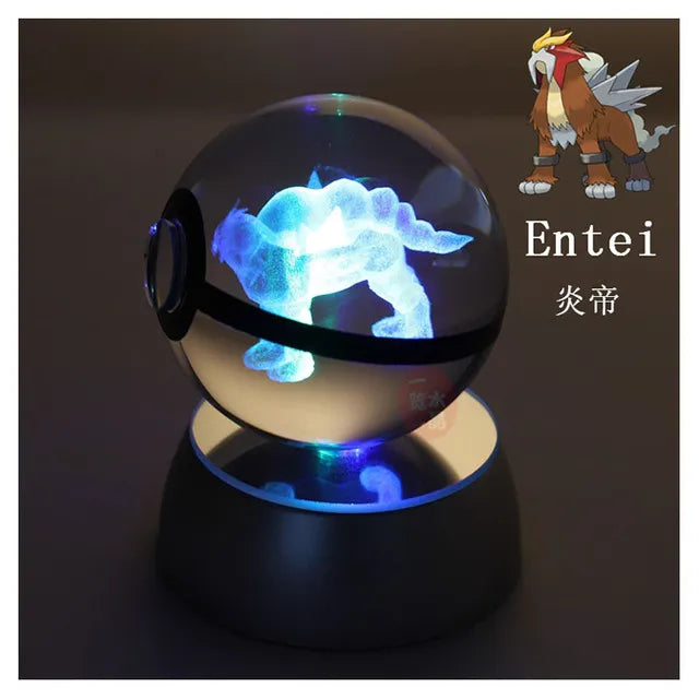 Poke™ - Lampada LED Cristallo Pokémon