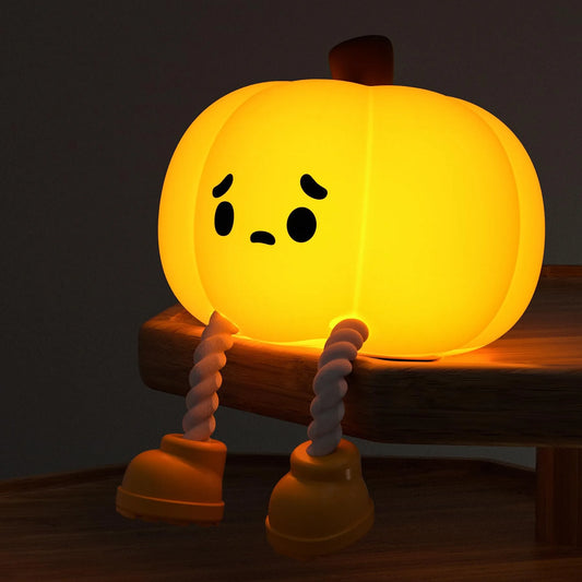 PumpkiLight™ - Lampada Notturna a Forma di Zucca