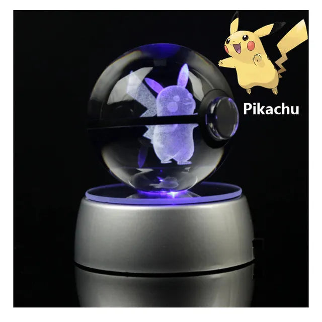 Poke™ - Lampada LED Cristallo Pokémon