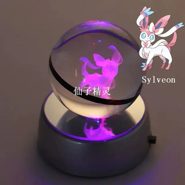 Poke™ - Lampada LED Cristallo Pokémon