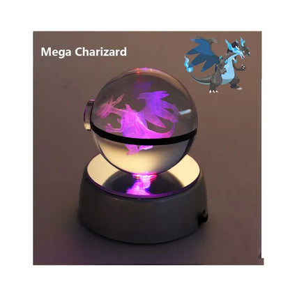 Poke™ - Lampada LED Cristallo Pokémon